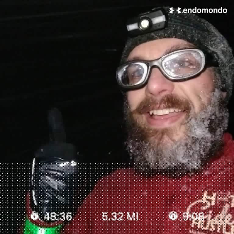 April Snow And Frosty Beard