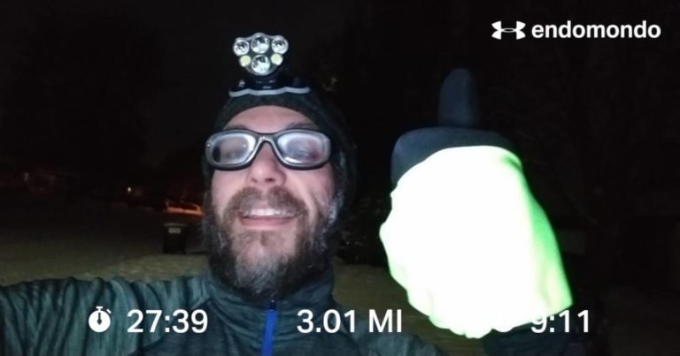 Short Easy Wintery Run