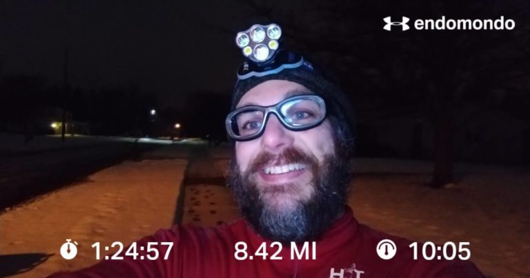 Sloshing Through A Wet Tuesday Long Run