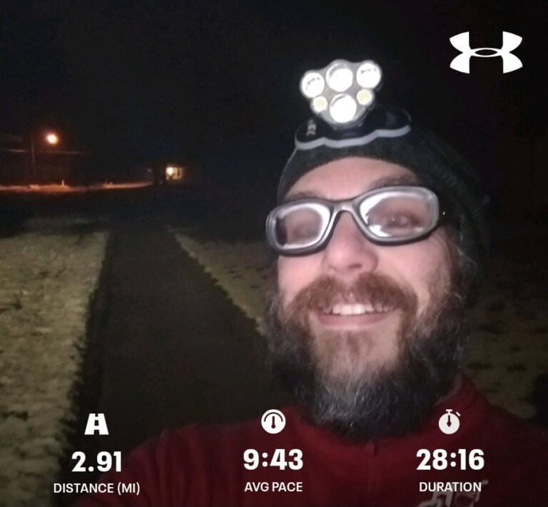 Early Morning Wet Winter Run