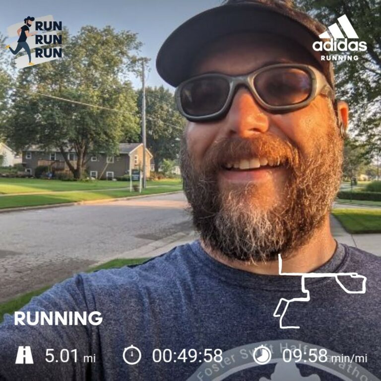 Not A PR But Beating My Last 5 Mile Run is Still A Win