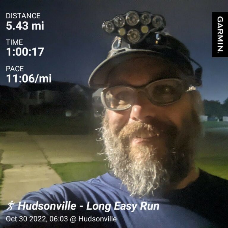 First Long Training Run Since The GR Marathon